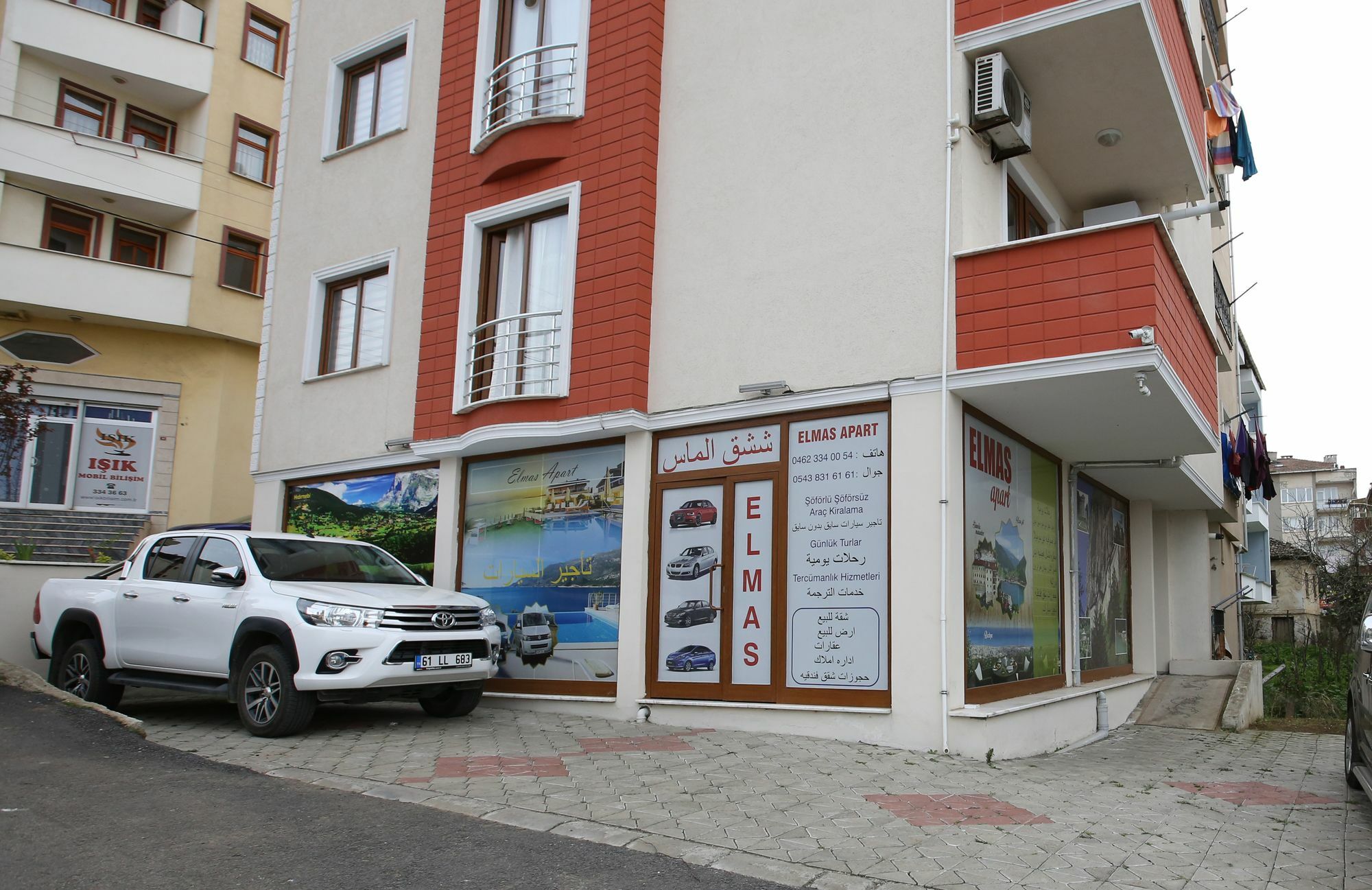 Elmas Apart Hotel Trabzon Zewnętrze zdjęcie